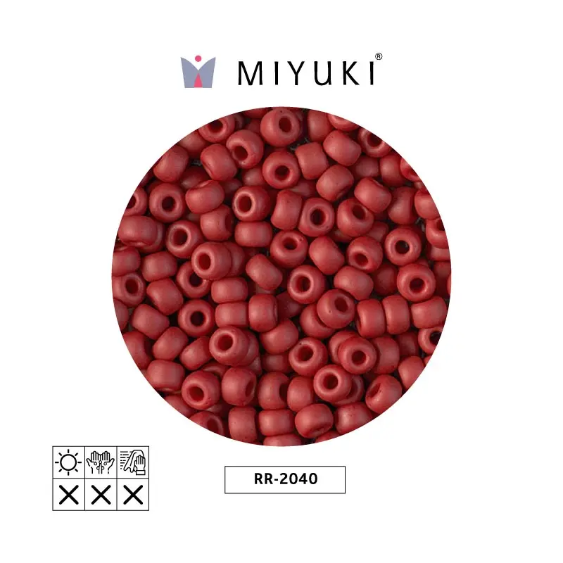 Mostacilla Miyuki rocalla 6/0 RR2040 opaco sultana mate x 250g