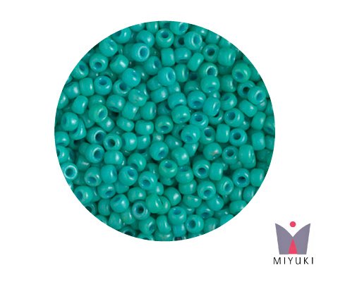 Mostacilla Miyuki rocalla 8/0 RR4475 azul opal x 50g