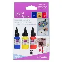 Liquid Sculpey Multipack Primary, 3 x 1 fl oz (29 ml)