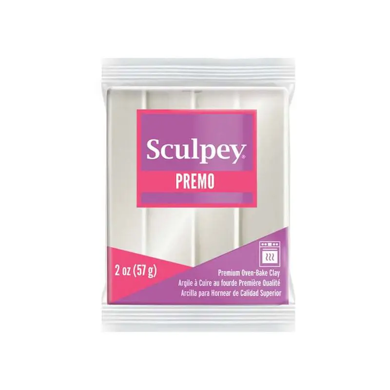 Arcilla polimérica Sculpey Premo Pearl x 2 onzas (57g)