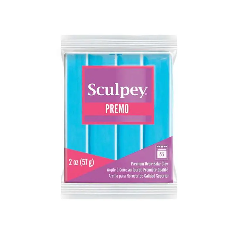 Arcilla polimérica Sculpey Premo Turquoise x 2 onzas (57g)