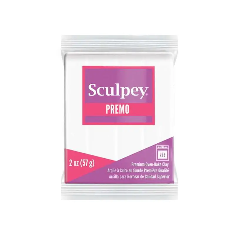 Arcilla polimérica Sculpey Premo White x 2 onzas (57g)