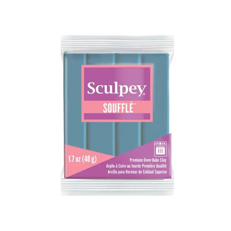 Arcilla polimérica Sculpey Souffle Bluestone  x 1.7 onzas (48.2g)