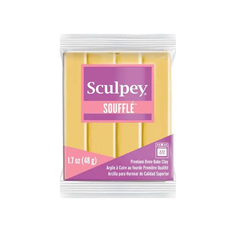 Sculpey Souffle Yellow Ochre x 1.7 onzas (48.2g)