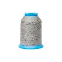 Nylon bondeado N.60 plateado 367 x rollo