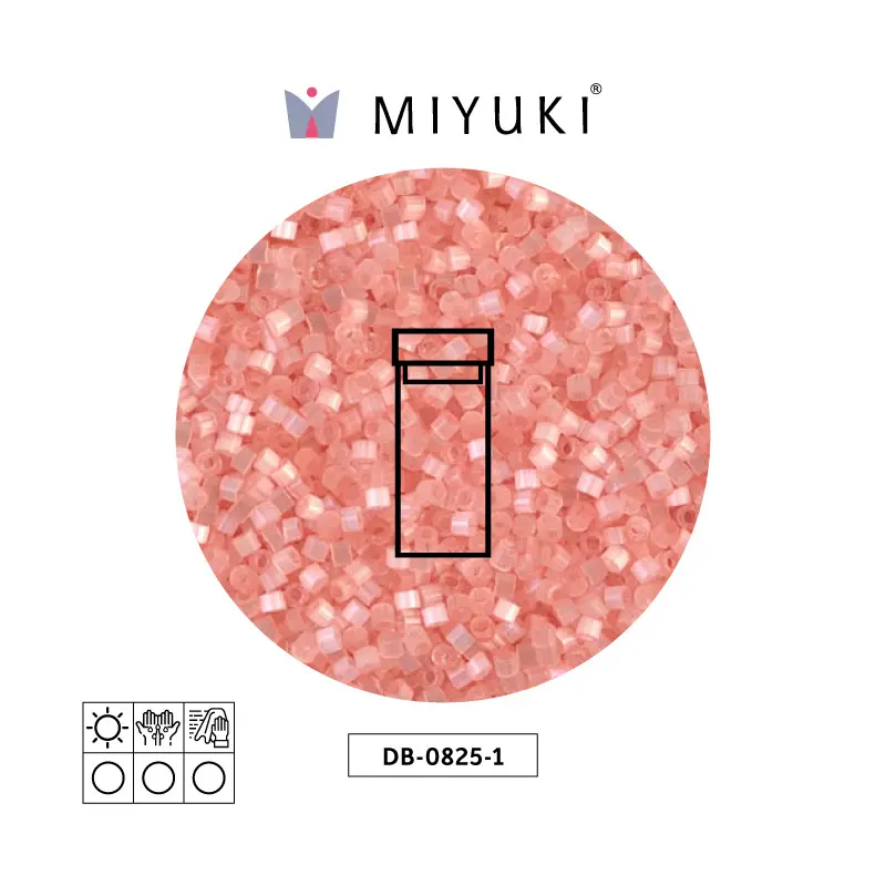 Miyuki delica 11/0 DB0825-1 salmon satinado x 3g
