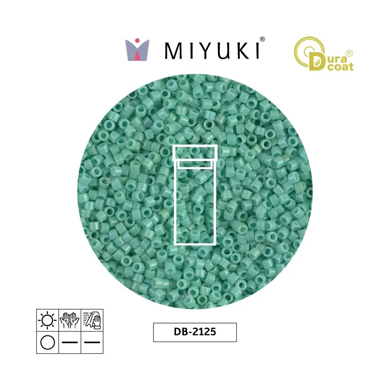 Miyuki delica 11/0 DB2125 opaco azul opal x 3g