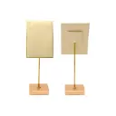 Exhibidor collar rectangular 6x16cm x und