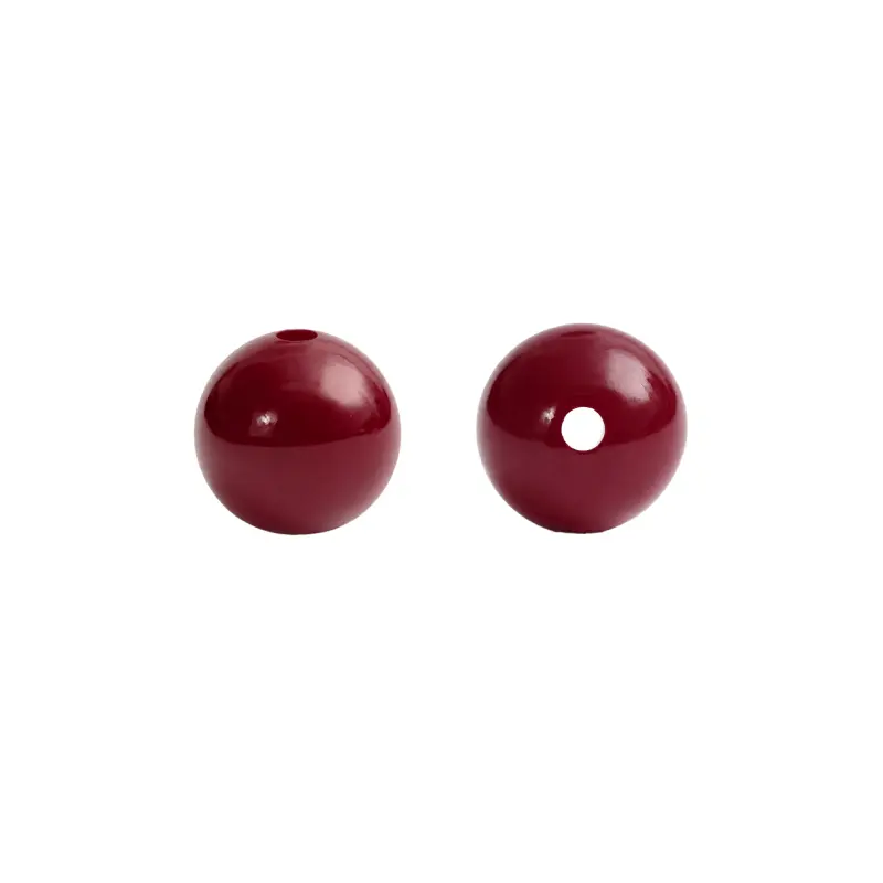 Bola abaco chicle 16mm rojo oscuro x lb