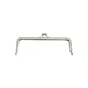 Marco de bolso para tejer niquel 15.5cm x und