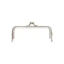 Marco de bolso para tejer niquel 13cm x und