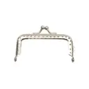 Marco de bolso para tejer niquel 8cm x und