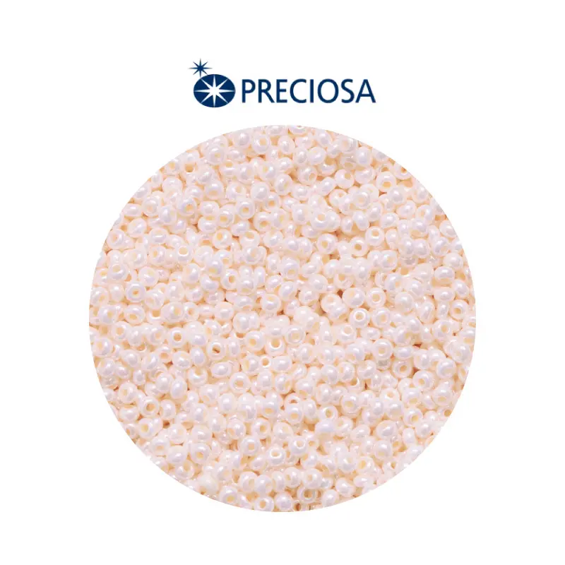 Mostacilla checa preciosa 10/0 46113 beige natural x 50g