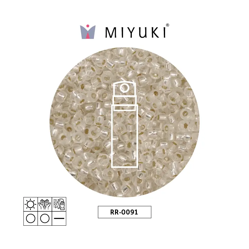 Mostacilla Miyuki rocalla 11/0 RR0091 x 10g