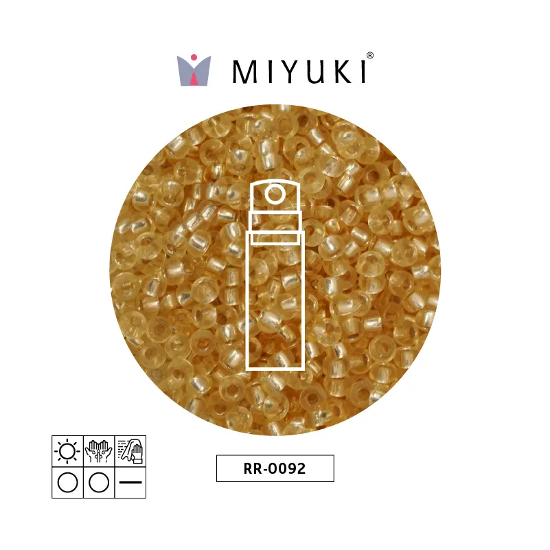 Mostacilla Miyuki rocalla 11/0 RR0092 x 10g