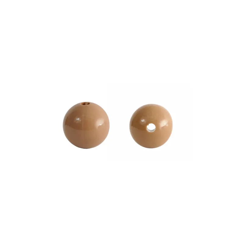 Bola ábaco chicle 16mm Café claro x 1/4 lb