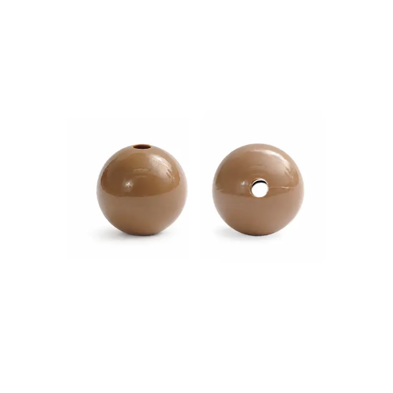 Bola abaco chicle 16mm café claro x lb