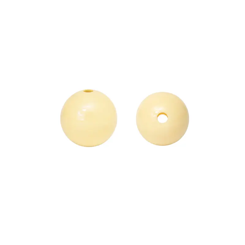 Bola abaco chicle 16mm amarillo pastel x lb