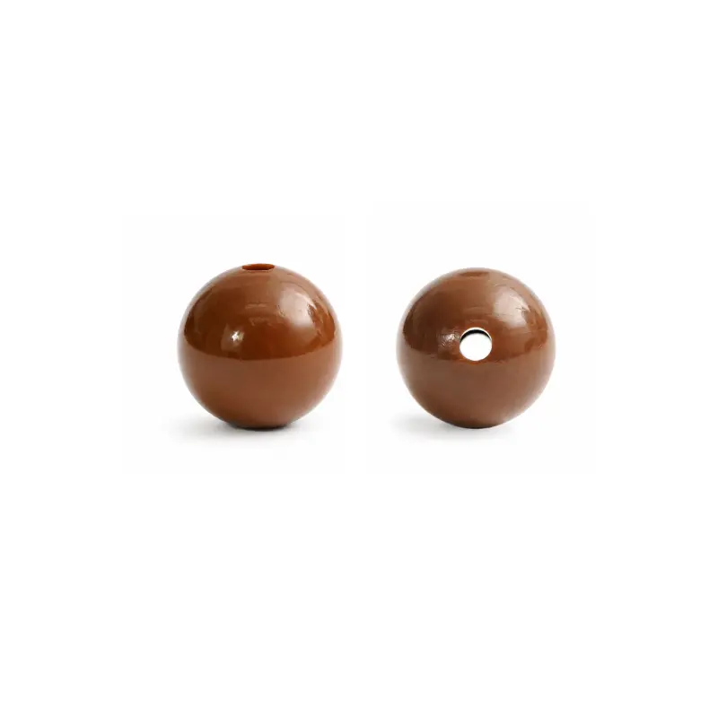 Bola abaco chicle 16mm café x lb