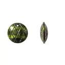 Herraje hindu K2204 redondo 25mm verde x 8 und