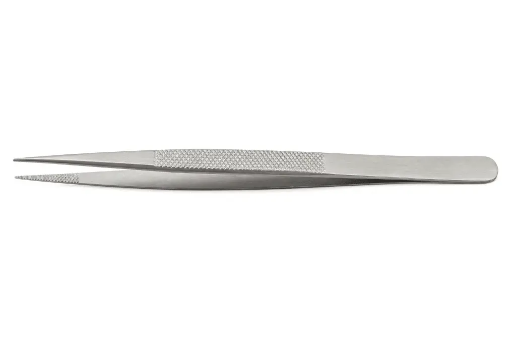 Diamond Tweezer. Total Length: 160mm. Made Of Stainless Steel TWZ-407