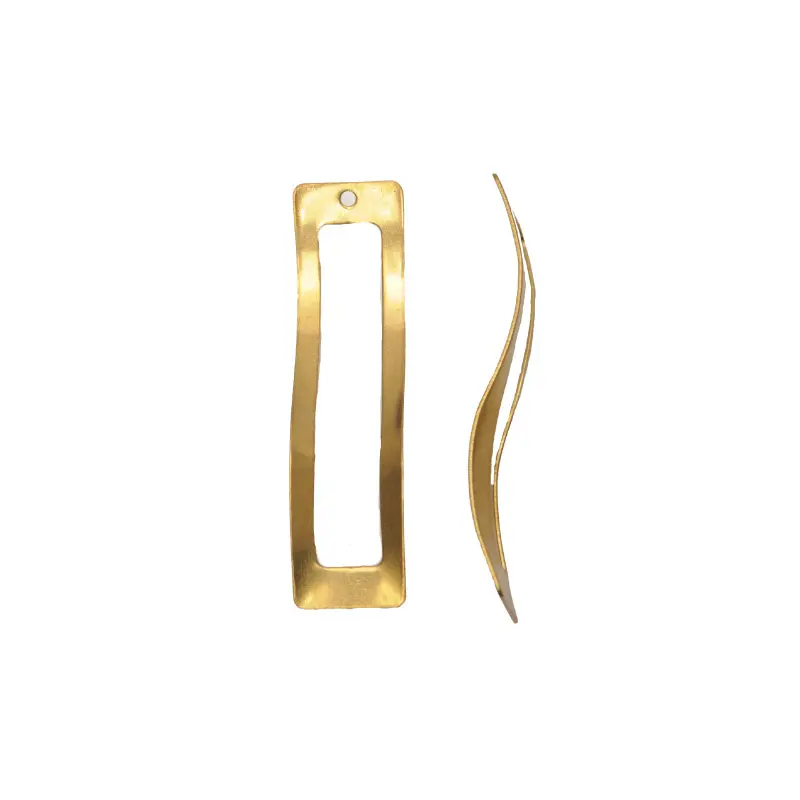 Dije rectangular CG00891 0.5x11.5x44mm/Golfi x par