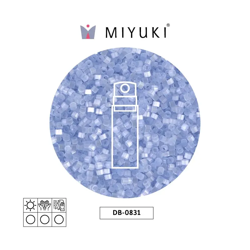 Miyuki delica 11/0 DB0831-1 light perinwinkle satin x 10g