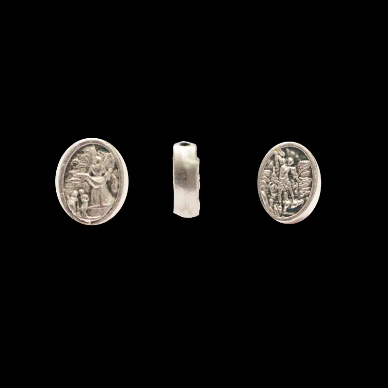 Separador San Miguel Arcangel y Angel de la guarda 9mm MT0128/NQ x und