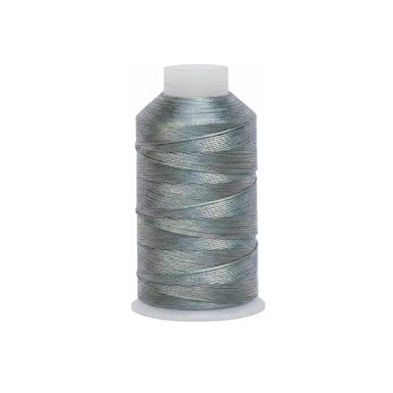 Hilo poliester metalizado 15 hilos J-2063 azul matizado x rollo 150m