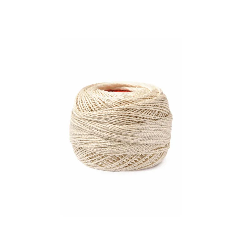 Hilo Perlé DMC Algodón ecru ovillo x 10g