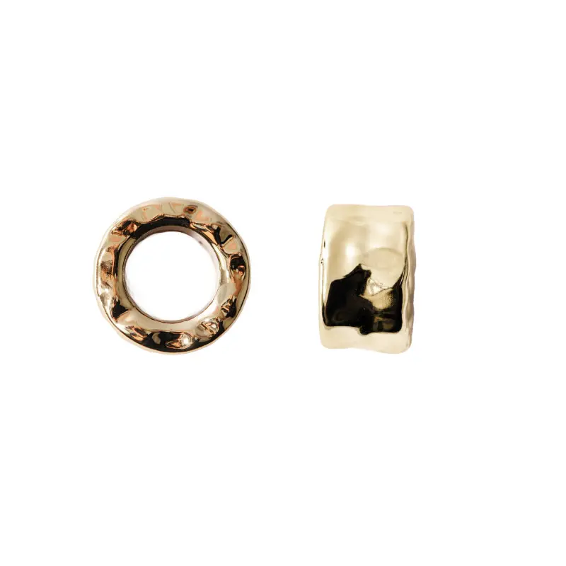 Separador plastimetal argolla 15x26mm AK-341 dorado x 6 und