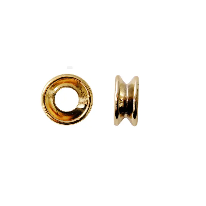 Separador plastimetal S-1775 15x7mm DI:7mm dorado x 12 und