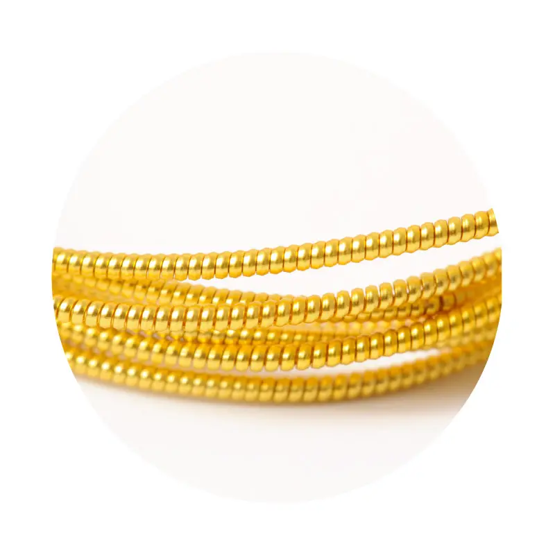 Alambre hard bullion No.3 rebordeador dorado x 5g