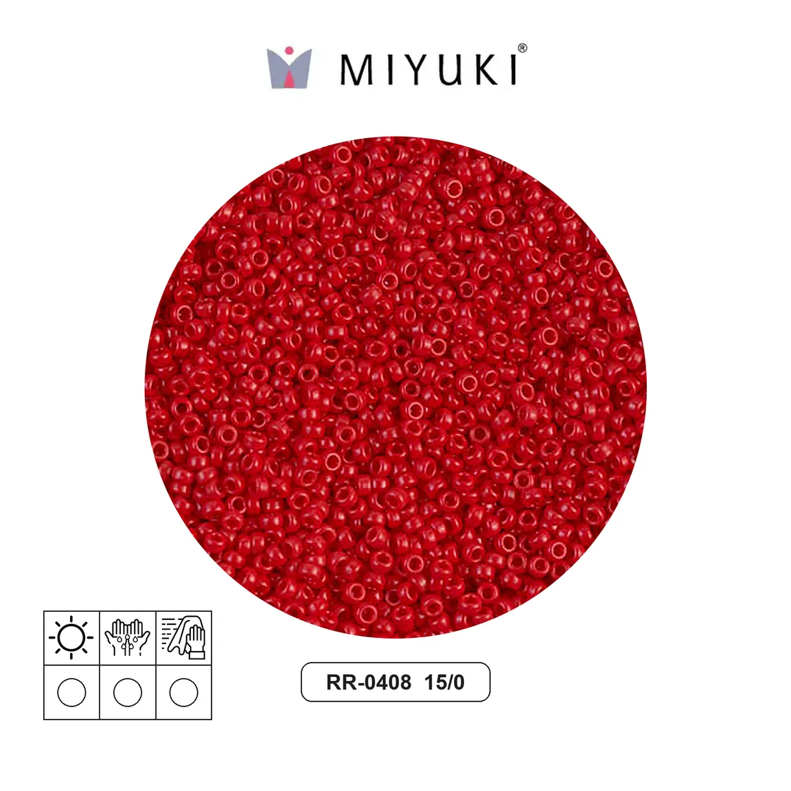 Mostacilla Miyuki rocalla 15/0 RR0408 opaco maroon x 250g