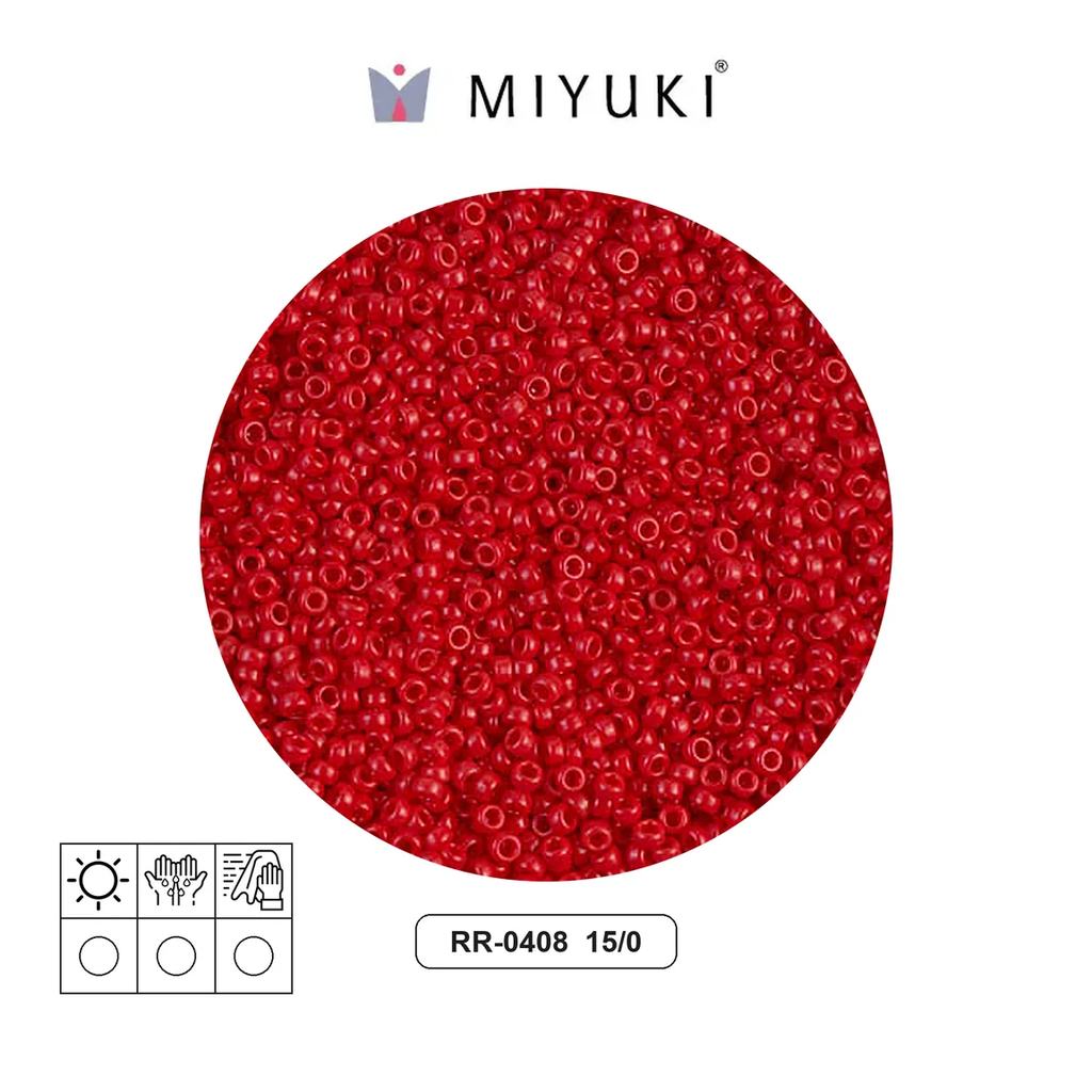 Mostacilla Miyuki rocalla 15/0 RR0408 opaco maroon x 250g
