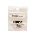 Terminal protector acero plateado 5mm x 10 unds 