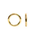 Mosqueton redondo 43mm dorado x und 