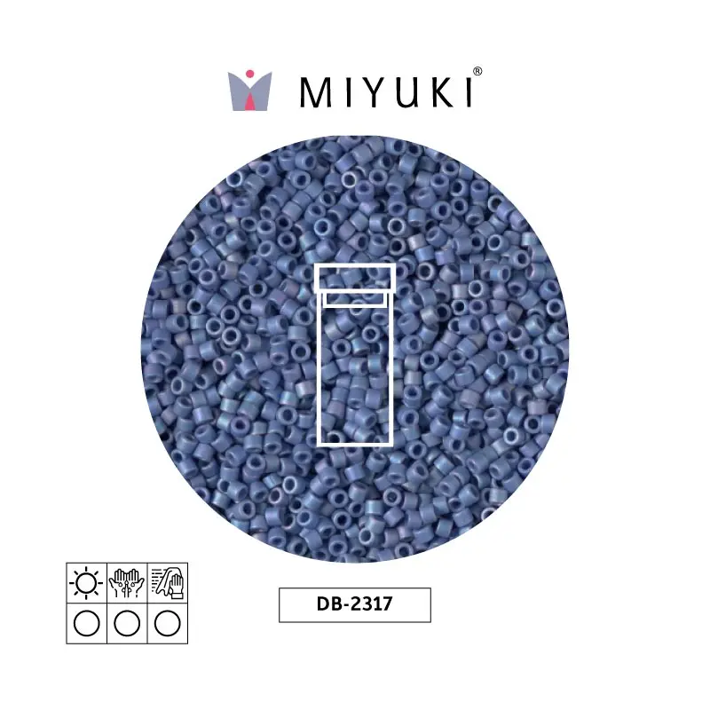 Miyuki delica 11/0 DB2317 mate gla bayberry AB x 3g