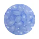 Acrilico 4714 rice facetada 18x10mm 620 azul cielo x libra