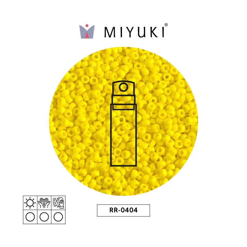 Mostacilla Miyuki rocalla 11/0 RR0404 opaque yellow x 10g