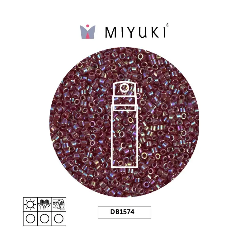 Miyuki delica 11/0 DB1574 opaco currant AB x 10g