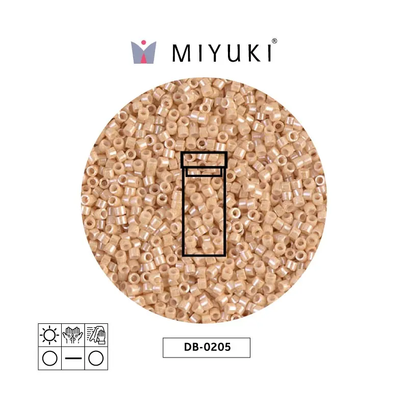 Miyuki delica 11/0 DB0205 Ceylon perlado beige x 3g