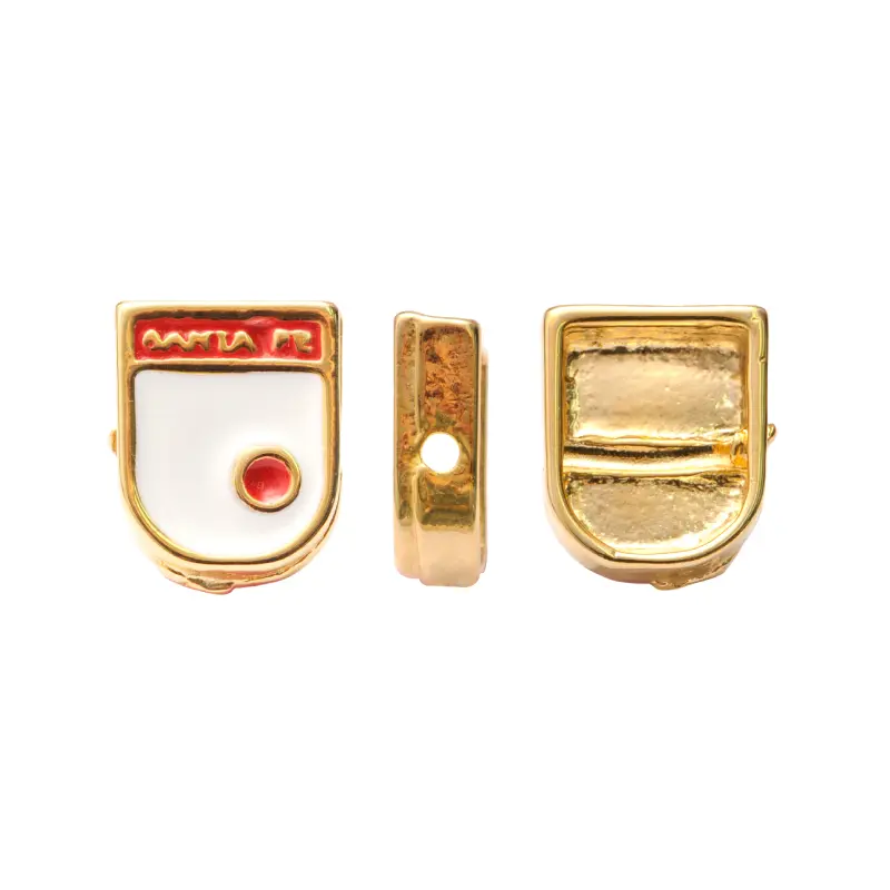 Separador escudo santa fe 12x14mm/golfi x und