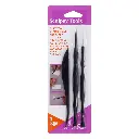 Alfiler estrella en plata 1.5cm x 2und