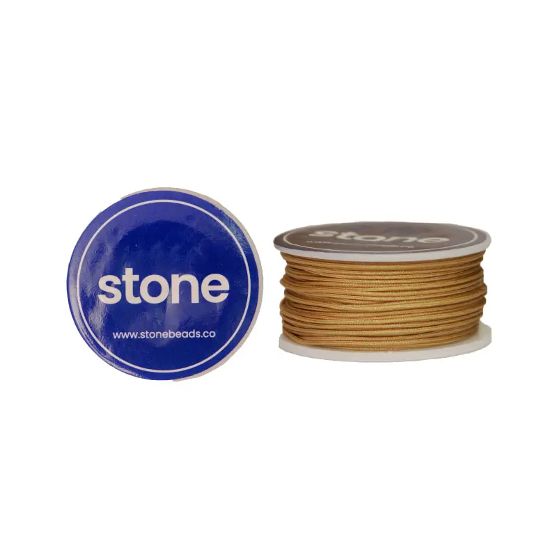 Hilo taiwanes 0.8mm ocre x rollo 15m