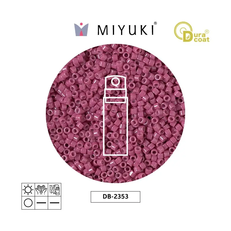 Miyuki delica 11/0 DB2353 opaco cherry blossom Duracoat x 10g