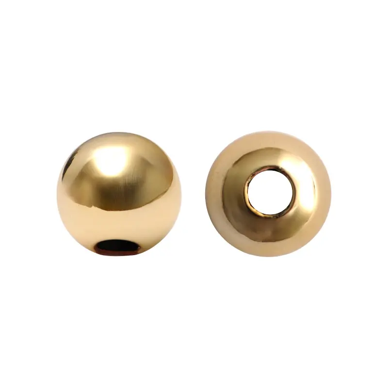 Separador plastimetal redondo 30mm DI: 9.5mm dorado x und