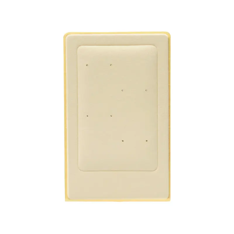 Exhibidor rectangular beige 14x9cm x und