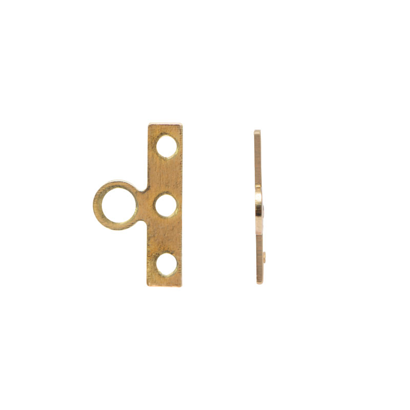 Terminal pulsera 14x8mm/rodio x und