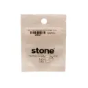 Terminal protector acero plateado 0.7mm x 10 unds